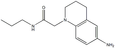 2-(6-amino-1,2,3,4-tetrahydroquinolin-1-yl)-N-propylacetamide