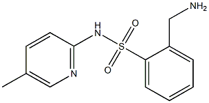 2-(aminomethyl)-N-(5-methylpyridin-2-yl)benzene-1-sulfonamide