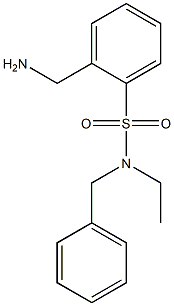  2-(aminomethyl)-N-benzyl-N-ethylbenzene-1-sulfonamide