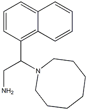 2-(azocan-1-yl)-2-(naphthalen-1-yl)ethan-1-amine,,结构式