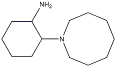 2-(azocan-1-yl)cyclohexan-1-amine,,结构式