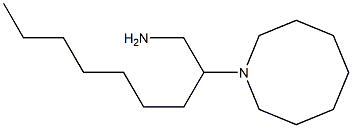 2-(azocan-1-yl)nonan-1-amine 结构式