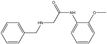 2-(benzylamino)-N-(2-methoxyphenyl)acetamide