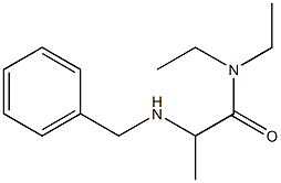  2-(benzylamino)-N,N-diethylpropanamide