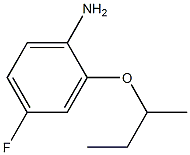 2-(butan-2-yloxy)-4-fluoroaniline