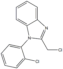 2-(chloromethyl)-1-(2-chlorophenyl)-1H-1,3-benzodiazole|