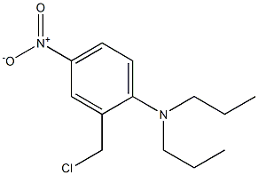 2-(chloromethyl)-4-nitro-N,N-dipropylaniline,,结构式