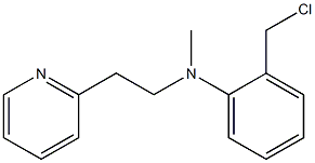 2-(chloromethyl)-N-methyl-N-[2-(pyridin-2-yl)ethyl]aniline