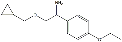 2-(cyclopropylmethoxy)-1-(4-ethoxyphenyl)ethan-1-amine