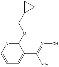  2-(cyclopropylmethoxy)-N'-hydroxypyridine-3-carboximidamide