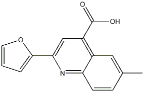  2-(furan-2-yl)-6-methylquinoline-4-carboxylic acid