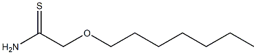 2-(heptyloxy)ethanethioamide,,结构式