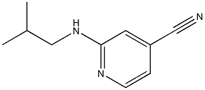 2-(isobutylamino)isonicotinonitrile,,结构式