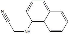 2-(naphthalen-1-ylamino)acetonitrile Struktur