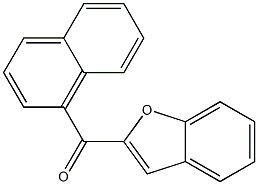 2-(naphthalen-1-ylcarbonyl)-1-benzofuran,,结构式