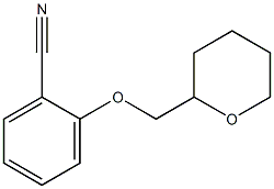 2-(oxan-2-ylmethoxy)benzonitrile Structure