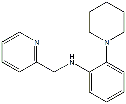  2-(piperidin-1-yl)-N-(pyridin-2-ylmethyl)aniline