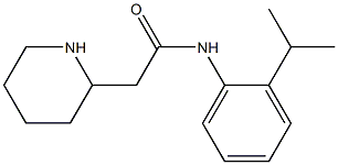 2-(piperidin-2-yl)-N-[2-(propan-2-yl)phenyl]acetamide