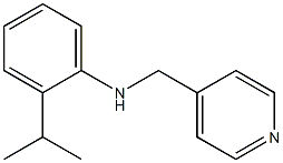 2-(propan-2-yl)-N-(pyridin-4-ylmethyl)aniline|