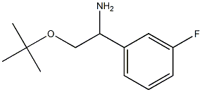 2-(tert-butoxy)-1-(3-fluorophenyl)ethan-1-amine Structure