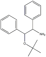 2-(tert-butoxy)-1,2-diphenylethan-1-amine 化学構造式