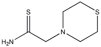 2-(thiomorpholin-4-yl)ethanethioamide Structure