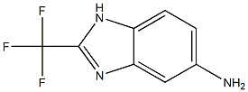2-(trifluoromethyl)-1H-benzimidazol-5-amine,,结构式