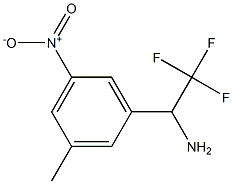 2,2,2-trifluoro-1-(3-methyl-5-nitrophenyl)ethan-1-amine