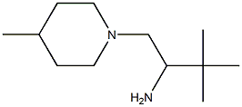  2,2-dimethyl-1-[(4-methylpiperidin-1-yl)methyl]propylamine