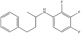 2,3,4-trifluoro-N-(4-phenylbutan-2-yl)aniline,,结构式