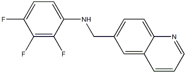 2,3,4-trifluoro-N-(quinolin-6-ylmethyl)aniline