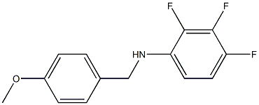  2,3,4-trifluoro-N-[(4-methoxyphenyl)methyl]aniline