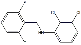 2,3-dichloro-N-[(2,6-difluorophenyl)methyl]aniline Structure