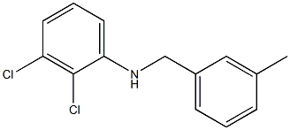 2,3-dichloro-N-[(3-methylphenyl)methyl]aniline