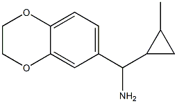 2,3-dihydro-1,4-benzodioxin-6-yl(2-methylcyclopropyl)methanamine