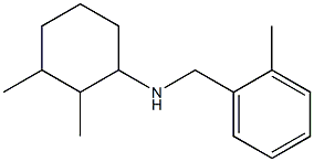 2,3-dimethyl-N-[(2-methylphenyl)methyl]cyclohexan-1-amine