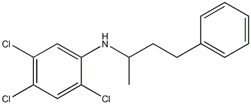 2,4,5-trichloro-N-(4-phenylbutan-2-yl)aniline