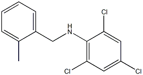  2,4,6-trichloro-N-[(2-methylphenyl)methyl]aniline