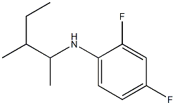 2,4-difluoro-N-(3-methylpentan-2-yl)aniline