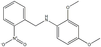 2,4-dimethoxy-N-[(2-nitrophenyl)methyl]aniline