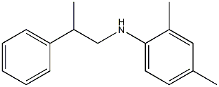 2,4-dimethyl-N-(2-phenylpropyl)aniline,,结构式