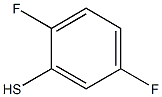 2,5-difluorobenzene-1-thiol 化学構造式