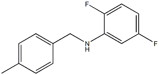  2,5-difluoro-N-[(4-methylphenyl)methyl]aniline