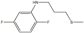 2,5-difluoro-N-[3-(methylsulfanyl)propyl]aniline