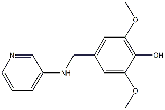 2,6-dimethoxy-4-[(pyridin-3-ylamino)methyl]phenol