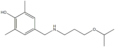 2,6-dimethyl-4-({[3-(propan-2-yloxy)propyl]amino}methyl)phenol