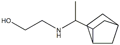 2-[(1-{bicyclo[2.2.1]heptan-2-yl}ethyl)amino]ethan-1-ol 结构式