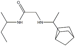  2-[(1-{bicyclo[2.2.1]heptan-2-yl}ethyl)amino]-N-(butan-2-yl)acetamide