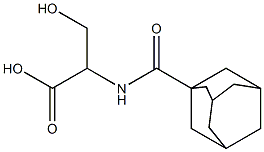 2-[(1-adamantylcarbonyl)amino]-3-hydroxypropanoic acid