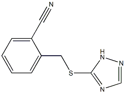 2-[(1H-1,2,4-triazol-5-ylsulfanyl)methyl]benzonitrile|